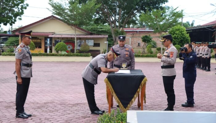 Kompol Surya Purba Jabat Kabag Ops Polres Aceh Timur