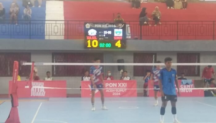 PON XXI Grand Final, Jawa Barat Versus Jawa Tengah Di Nomor Event Quadrant Putri Cabor Sepak Takraw