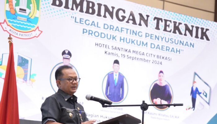 Pemkot Bekasi Selenggarakan Bimtek Produk Hukum Daerah
