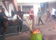 Satresnakoba Polres Metro Bekasi Kota Hadiri Pemusnahan Barang Bukti di Kejaksaan Negeri Kota Bekasi