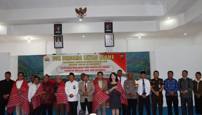 Forkopimda dan Polres Gelar Doa Bersama Lintas Agama di Humbahas