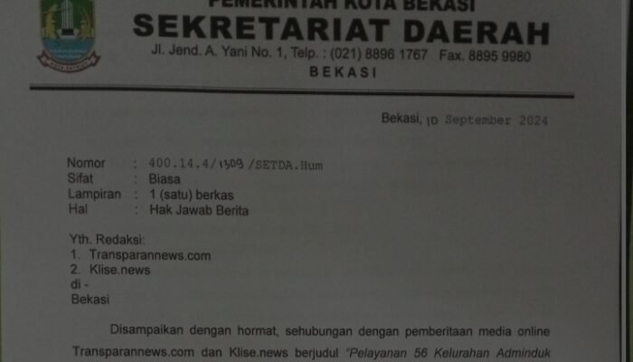 Pelayanan Adminduk telah Dilaksanakan Pada 56 Kelurahan, 12 Kecamatan dan Mall Pelayanan Publik