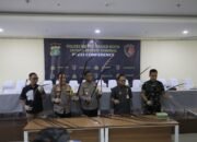 Polres Metro Bekasi dan Pj. Wali Kota Bekasi Konferensi Pers Perkembangan Investigasi 7 Mayat Di Kali Bekasi