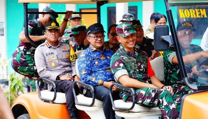 Sinergitas TNI – Polri, Kapolres Metro Bekasi Kota Hadiri Kegiatan TMMD Reg Ke-122 T.A. 2024 