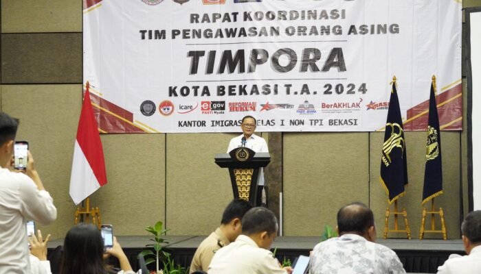 Pemerintah Kota Bekasi Siap Bersinergi Dengan Timpora Awasi Pergerakan Warga Asing