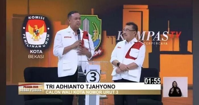 Paslon 3 Kuasai Debat Pilkada Bekasi dengan Visi Jelas Terbukti Berpengalaman