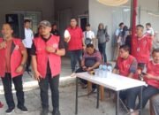 Terus Bergerak, Relawan SaTAHI Gelar Tebus Murah Beras Dihadiri Harris Bobihoe