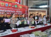 Polda Metro Berhasil Gagalkan Peredaran 207 Kg Sabu Dan 90.000 Butir Ekstasi Jaringan Internasional