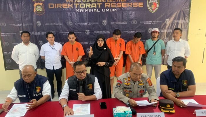 Karyawan Bank BUMN Bersama ASN Dan Honorer Damkar Palembang Ditangkap Jatanras Polda Sumsel