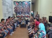 Ratusan Anggota Laskar Merah Putih Siap Mensukseskan Pemilukada Tahun 2024 