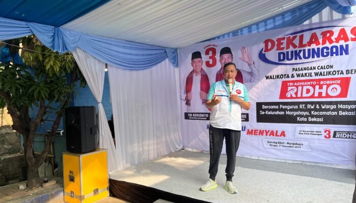Pasangan RIDHO Dapat Dukungan Besar dari Warga Margahayu