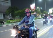 Tri Adhianto Gaet Hati Anak Motor Lewat Night Ride di Bekasi