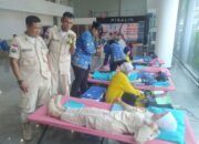 PNS Kodim 0735 Surakarta Ikuti Donor Darah Dalam Rangka HUT Ke-53 Korpri Tahun 2024