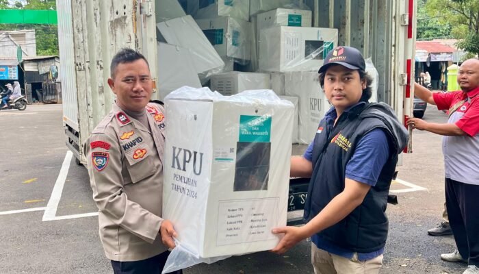Polres Metro Bekasi Kota Gelar Apel Kesiapan Pengamanan TPS Pilkada 2024 