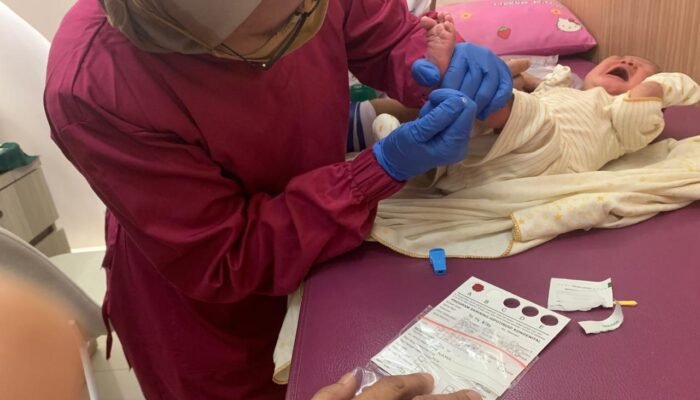 UPTD Puskesmas Kranji Cegah Kekurangan Tiroid pada Bayi Baru Lahir