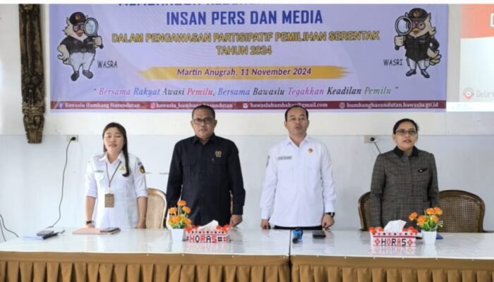 Bawaslu Membangun Kebersamaan dengan Insan Pers, Pengawasan Partisipatif Pemilihan Serentak Tahun 2024