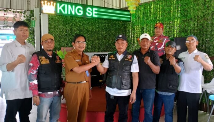Kesbangpol Sumsel Kunjungi Markas GBR Sriwijaya, Diterima Ketum Ferry King