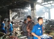 Indomaret di Bekasi Timur Hangus Di Lahap Si Jago Merah