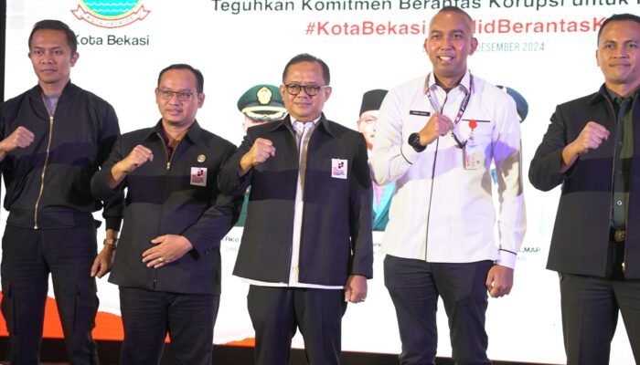 Pj. Wali Kota Bekasi Ajak Seluruh Masyarakat Menjadi Pengawas Ciptakan Pemerintahan Tanpa Korupsi