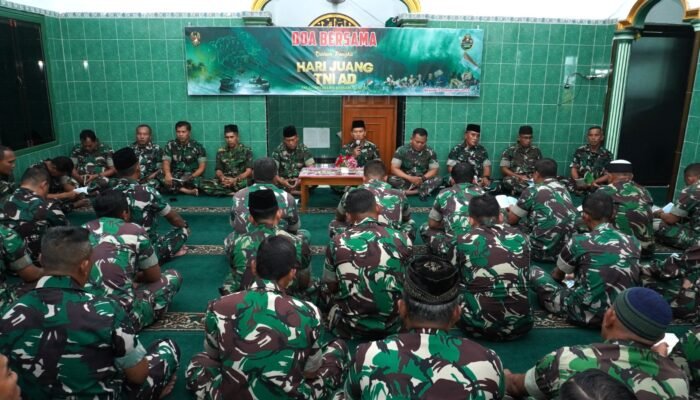 Peringati Hari Juang TNI AD Kodim Boyolali Laksanakan Doa Bersama