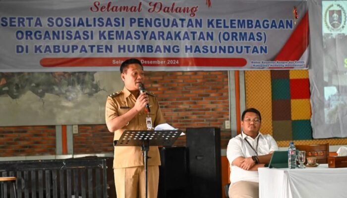 Wakil Bupati Humbahas Gandeng Ormas Berperan Mangayomi Masyarakat