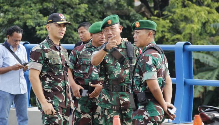 Dandim 0507/Bekasi Pimpin Pengamanan VVIP Kunjungan Kerja Wapres RI