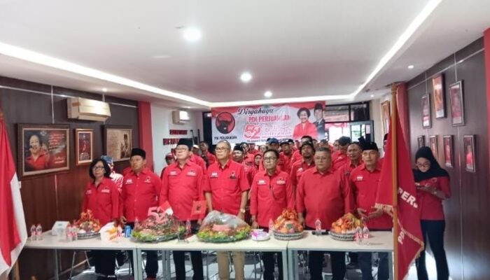 HUT Ke-52, PDI Perjuangan Kota Bekasi Tetap Solit Dukung Megawati Soekarnoputri Dalam Kongres PDIP 2025