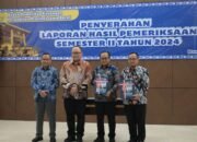 Pemkot Bekasi Menerima Hasil Pemeriksaan Kinerja dan Kepatuhan Semester II Tahun 2024