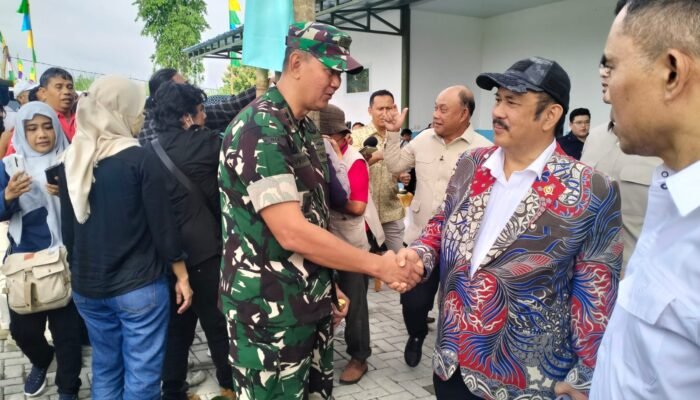 Dandim Boyolali Dampingi Kunker Menteri PPN/Bappenas RI di Dapur Sehat Ngemplak