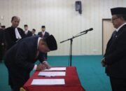 Pj Walikota Bekasi Kukuhkan Pejabat Struktural Eselon II, III, IV