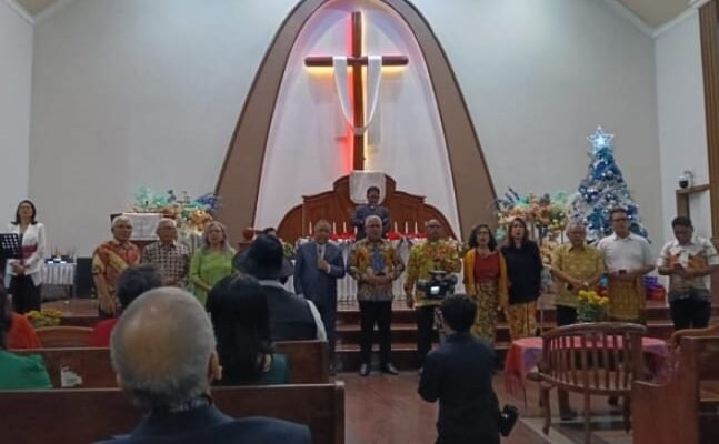 Senior GMKI Seluruh Indonesia Rayakan Natal