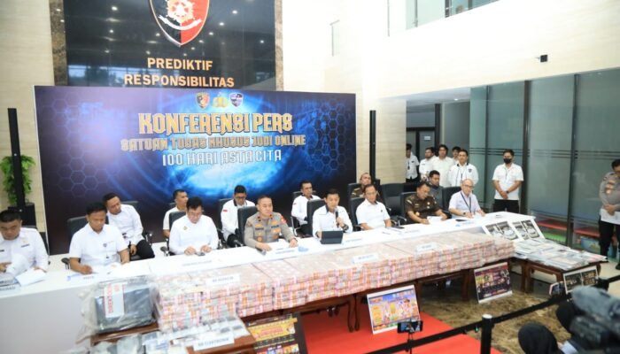 Ungkap Sindikat Internasional, Polri Ungkap Tiga Kasus Besar Judi Online Sita Aset Rp61 Miliar