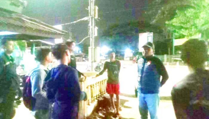 Polsek Kertapati Tingkatkan Patroli Stong Point Cegah Aksi Tawuran