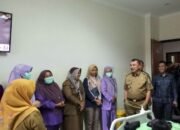 Tingkatkan Pelayanan Kesehatan, Bobihoe Sapa Jajaran Hingga Pengunjung RSUD CAM
