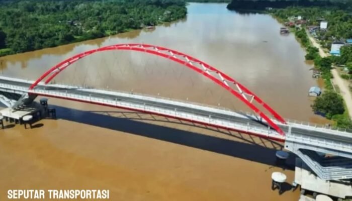 Jembatan Tumbang Sumba Menghubungkan Tiga Provinsi Sekaligus