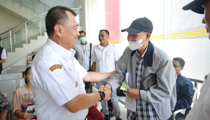 Wawali Bobihoe Pastikan Kondisi RSCAM Pasca Banjir Berangsur Pulih