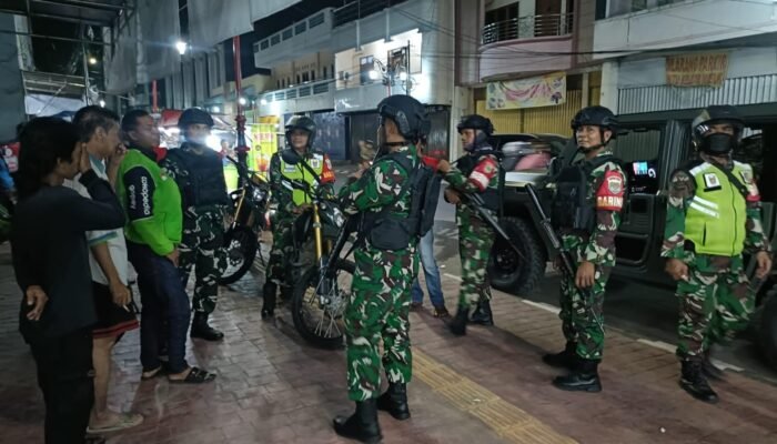 Ciptakan Wilayah Aman dan Kondusif, Personel Kodim 0507/Bekasi Intensifkan Patroli