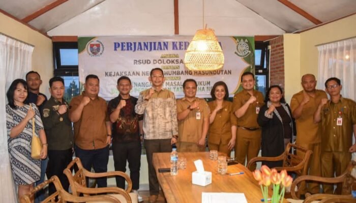 Perjanjian Kerjasama Antara RSUD Doloksanggul Dengan Kejaksaan Negeri