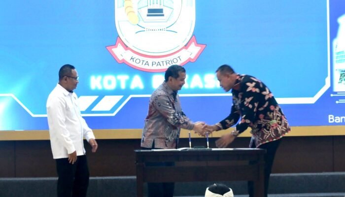 Wali Kota Bekasi Serahkan LKPD (Unaudited) Tahun 2024 ke BPK Perwakilan Jawa Barat