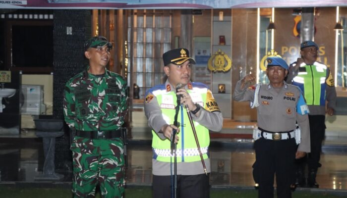 Polres Kendal Kerahkan Ratusan Personel Antisipasi Tawuran dan Macet di Malam Takbir