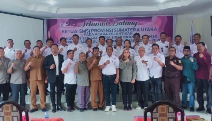 Serikat Media Siber Indonesia Taput Resmi Dilantik