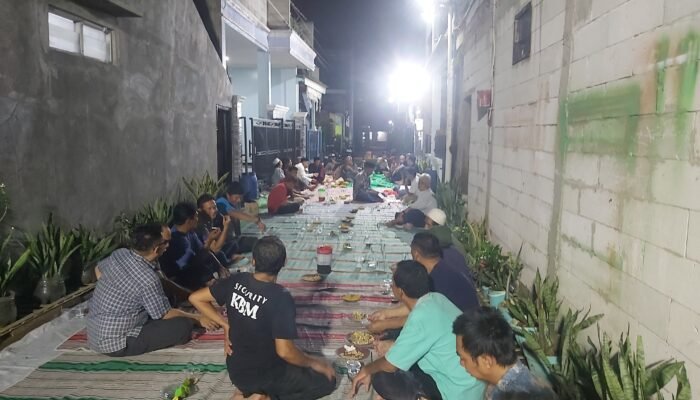 Warga Kavling Bumi Mandiri Gelar Halal Bihalal Pererat Silaturahmi Antar Warga