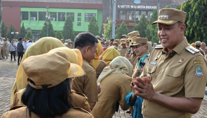 Apel Halal Bihalal, Wali Kota Bekasi Pastikan PPPK Kota Bekasi Dilantik Juli 2025