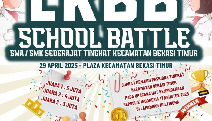 Camat Bekasi Timur Gelar Lomba Keterampilan Baris Berbaris Tingkat Kecamatan Tahun 2025