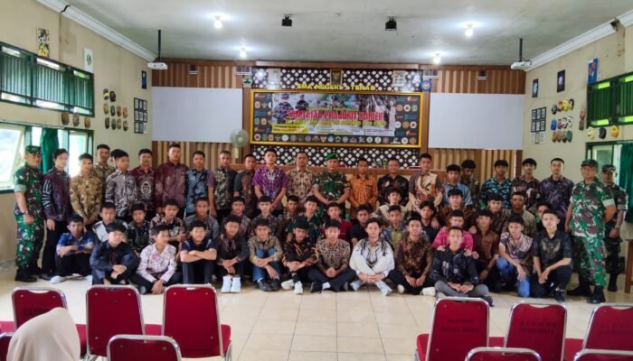 Koramil Teras Sosialisasikan Rekruitmen TNI AD