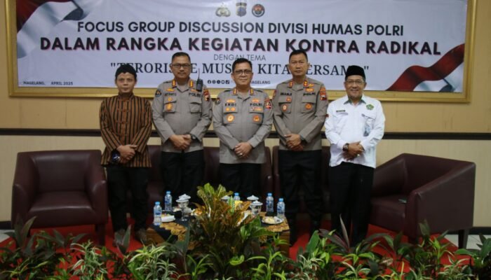 Divhumas Polri Gelar Diskusi Bahas Penanggulangan Paham Radikalisme dan Terorisme