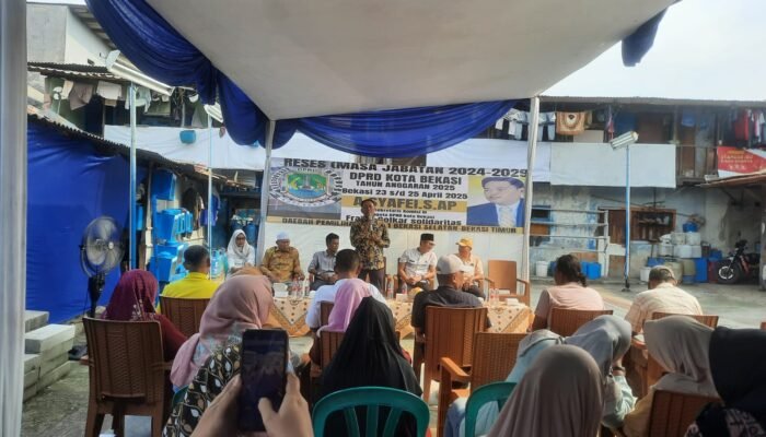 Reses II DPRD, Syafei Tekankan Pemerintah Realisasikan Aspirasi Warga