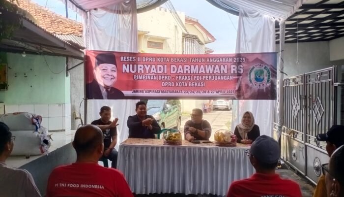Reses II DPRD, Nuryadi Darmawan Sambangi Warga Aren Jaya