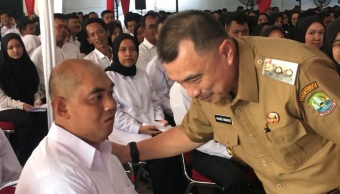 Raih Sukses di Masa Depan, Wawali Harris Bobihoe Beri Semangat Ke 3758 Calon P3K Tahap 2