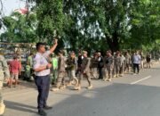 Kecamatan Bekasi Selatan Bersama Satpol PP Tertibkan Pedagang Kaki Lima 